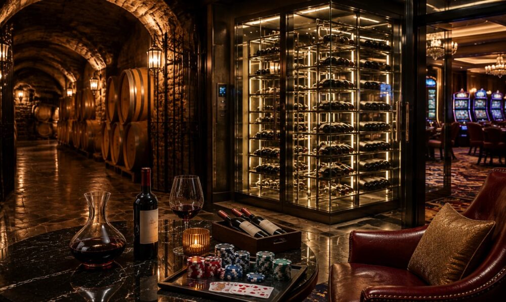 What a château cellar still does better compared with casino wine storage technology